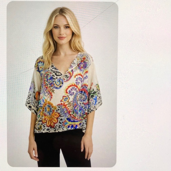 Johnny Was Tops - New Johnny Was - Milo Amanda Blouse